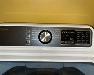 Washing machine panel