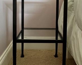 Front view of Tanner nesting table