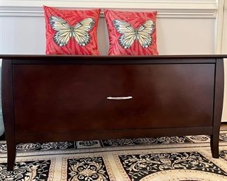 Chest/trunk; butterfly pillows