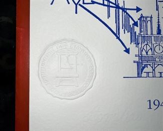 Certification embossing