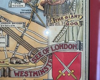 Detailed view of map