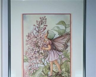Print of fairy by Cicely Mary Barker