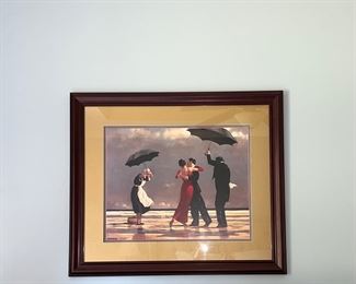 Dancing Butler lithograph