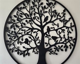 Metal Tree of Life wall decor