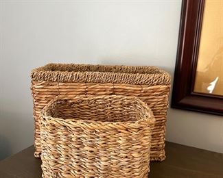 Woven baskets