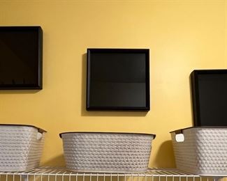 Metal baskets; frames