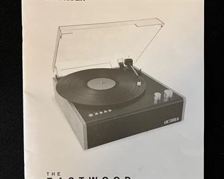 Phonograph manual