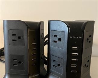 Surge protector towers