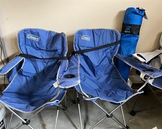 Coleman camp chairs