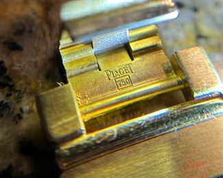 Piaget 18K Yellow GOLD Polo Quartz 25MM Wristwatch