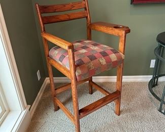 Custom Pool Table Bar Stools