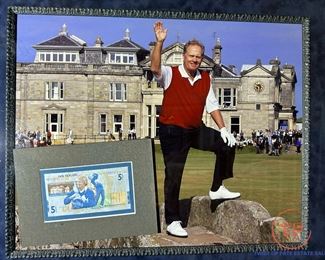 JACK NICKLAUS Autographed The Open "Farewell"