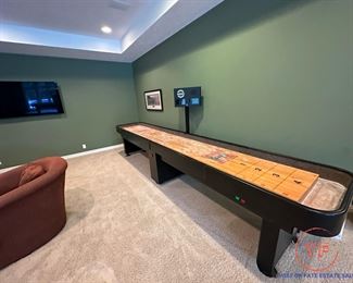 Husker Shuffleboard Table