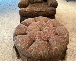 PEARSON Furniture Armchair(s) and Ottoman