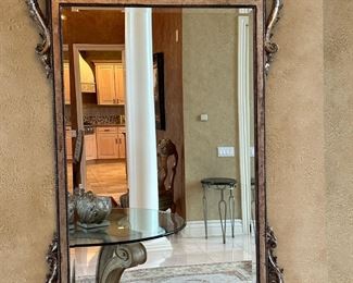 LA BARGE Large Ornate Mirror