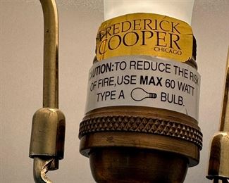 FREDERICK COOPER Candlestick Table Lamps