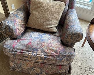 Vintage HENREDON Custom Upholstered Armchair