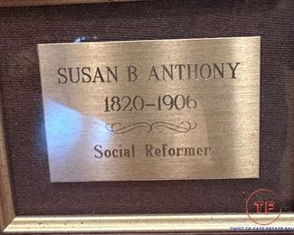 SUSAN B ANTHONY Signed Letter - 1902