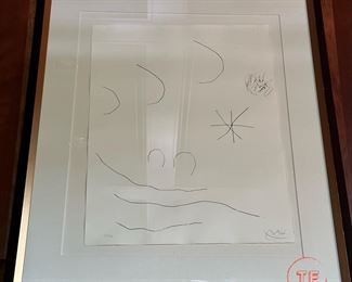 JOAN MIRO Original Dry Point - Journal D'Un Graveur Vol. 2 Plate 15