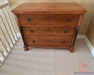 HENREDON Three Drawer Chest