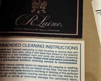 CR Laine Oversized Chair with Ottoman