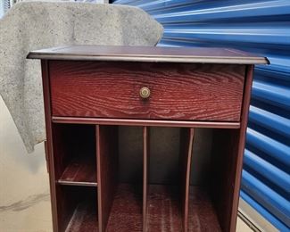#19 - $20.00 Barnegat - Thomas Pacconi record cabinet or side table - 22"x15"x24"