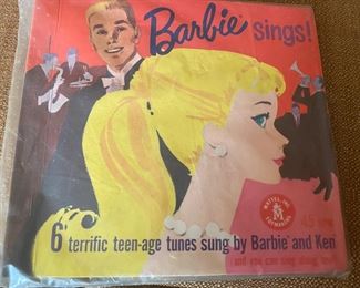 Vintage Barbie SINGS, Factory Sealed Record