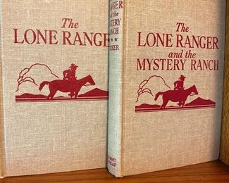 Vintage 1930's  Lone Ranger Books
