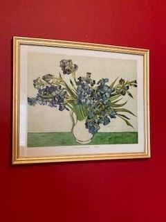 Vincent Van Gogh Framed Print - Irises