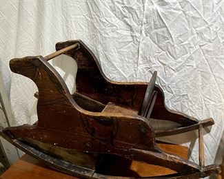 Childs rocking horse. C 1930
