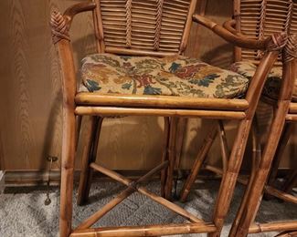 4 Rattan bar stool in great condition, 
$450 for 4.