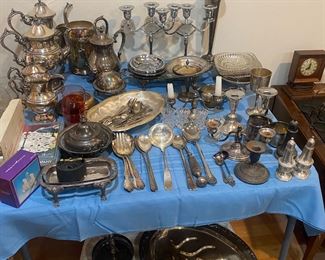 Silver and silver plated 