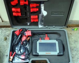 Autel MaxiDas Automotive Diagnostic System, Model # DS708, 2015 Version 2.0, With Adapters And Carrying Case