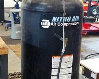 Napa Nitro Air 60 Gallon Air Compressor, Valve Needs Replaced, Model # 62-4256-VAT, Powers Up