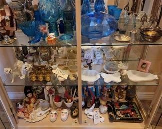 #1016 • Animal Figurines, Trays, Vases & Candle Holders