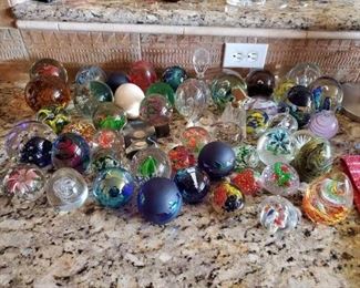 #1032 • Over 30 Paperweights