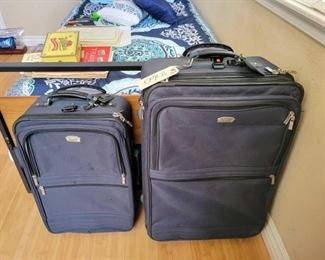 #1060 • (2) Beaumont Picardo Suitcases