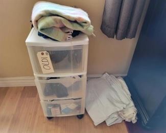 #1070 • Organizer, Slippers, Blood Glucose Test Strips & Brush