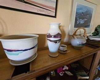 #1092 • 8 Pieces of Hawaiian Pottery