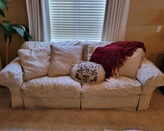 #1102 • Couch, Pillows, and Throw Blanket