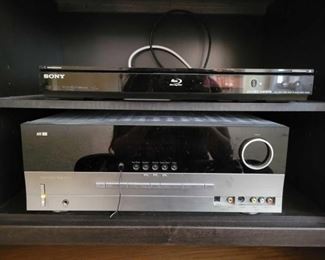 #1223 • Sony Disc/DVD Player & Harman/Kardon AVR