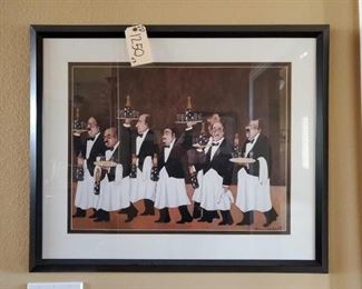 #1250 • 3 Framed and Signed Guy Buffet Art Pieces