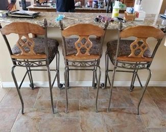 #1242 • 3 Barstools