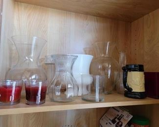 #1280 • Vases, Candles, and Wesclox Clock