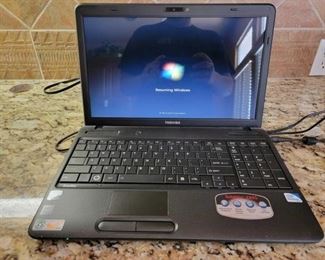 #1284 • Toshiba Laptop with Charger