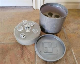 #1305 • Swarovski Silver Crystals