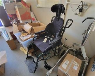 #1610 • Quickie T's Wheel Chair