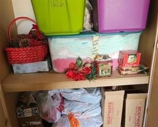 #1626 • Christmas Decorations, Ornaments, Pinecones, and Misc Christmas Items