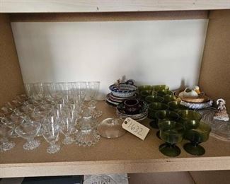 #1632 • Misc Glasses and Figurines