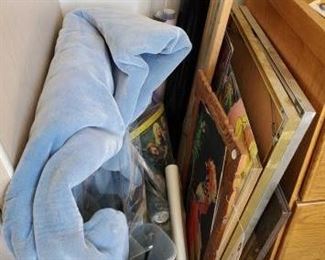 #1690 • Wall Art, Picture Frames, Magazine, Glass Table Top and More